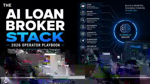 AI Loan Broker Stack — 2026 Operator Playbook for building an AI-enabled funding operation